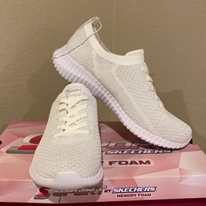 SKECHERS Sport Memory Foam Slip-on Sneakers